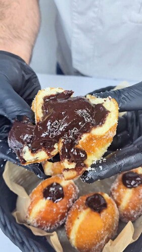 סופגניות נוטלה מתכון של סופגניות עננים | מדריך מקצועי 2 - מארק אלדרוב - שף פרטי סופגניות נוטלה