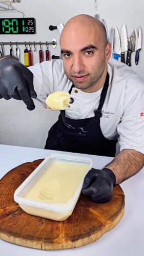 שומן בקר מזוקק מתכון עם פירות | שומן בקר מזוקק ביתי 2 - מארק אלדרוב - שף פרטי שומן בקר מזוקק