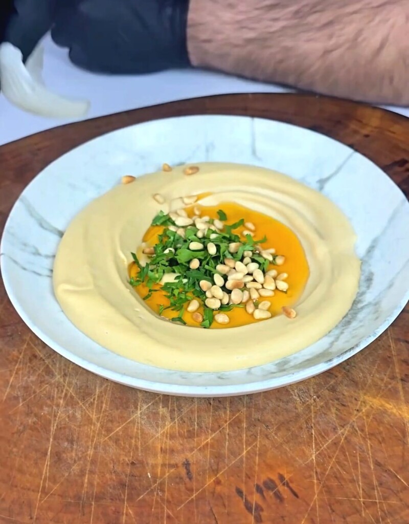 חומוס חם מתכון